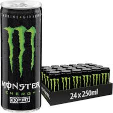 نوشیدنی انرژی زا هپی مانستر Happy Monster قوطی ۲۵۰میل 24 عددی وارداتی