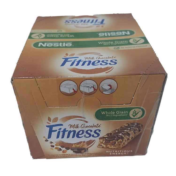 فیتنس بار رژیمی نستله طعم شکلات شیری 23.5 گرمی – بسته 16 عددی