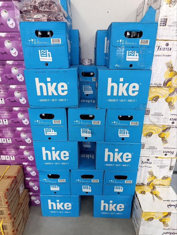 آبجو اکراینی 0 درصد هایک 330 میل بطری شیشه ای Hike Classic Beer 330ml.