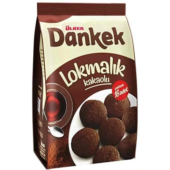 کیک شکلاتی لقمه‌ای دان کیک اولکر Ülker Dankek Lokmalık Kakaolu