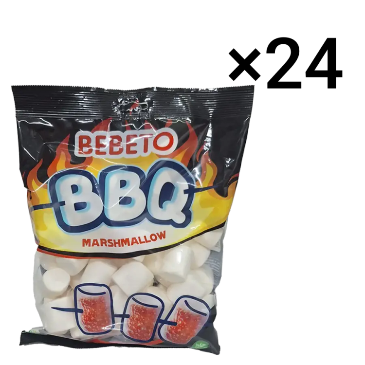 مارشمالو کبابی باربیکیو (BBQ) ببتو 275 گرمی – عمده کارتن 24 عددی