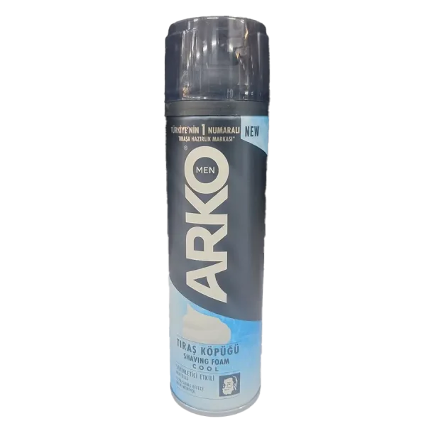 فوم (کف) اصلاح آرکو (ARKO) مدل خنک‌کننده (Cool) 200 میل