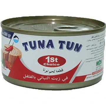 کنسرو تن ماهی تایلندی تنا تن وزن ۱۸۵ گرم