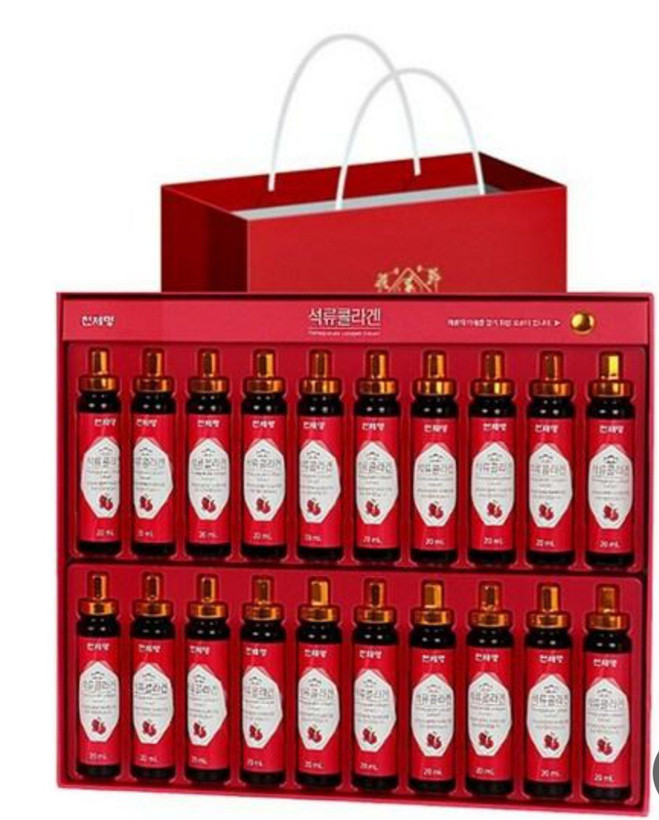 ژل رویال جینسیگ 100 درصد طبیعی بسیار قوی با طعم انار 20 عددی