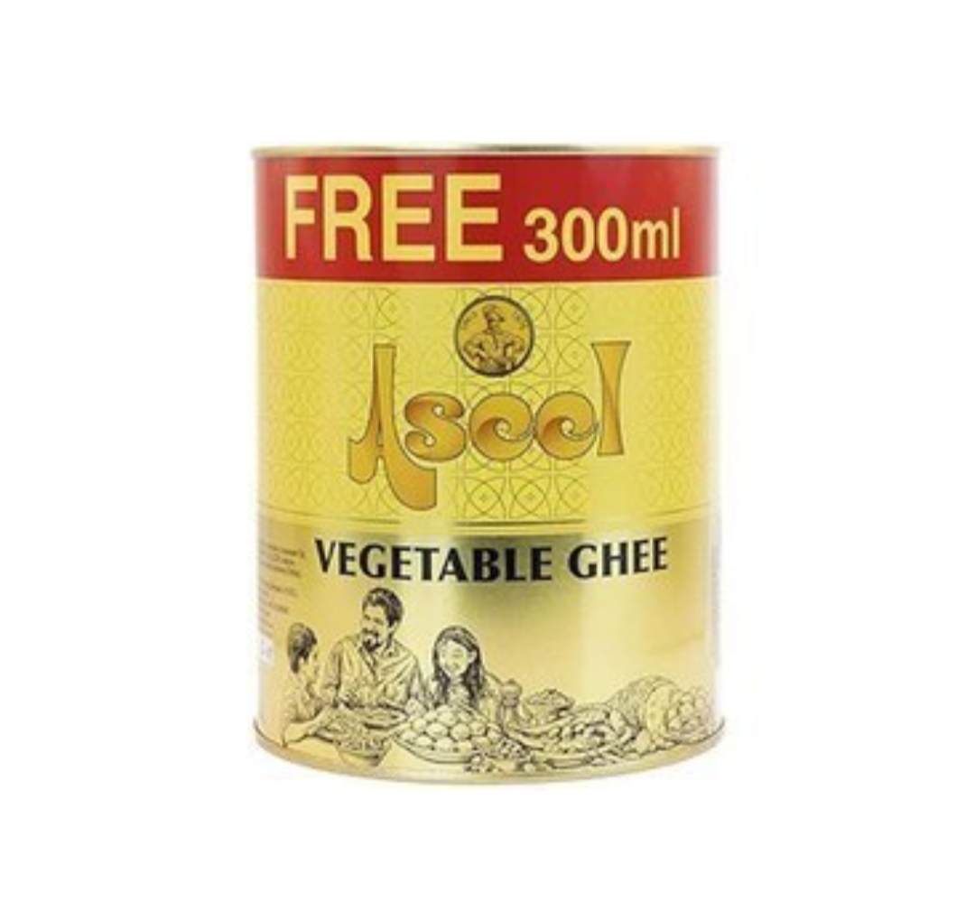 روغن نباتی جامد اصیل 2300 گرم | Aseel Vegetable Ghee 2300g